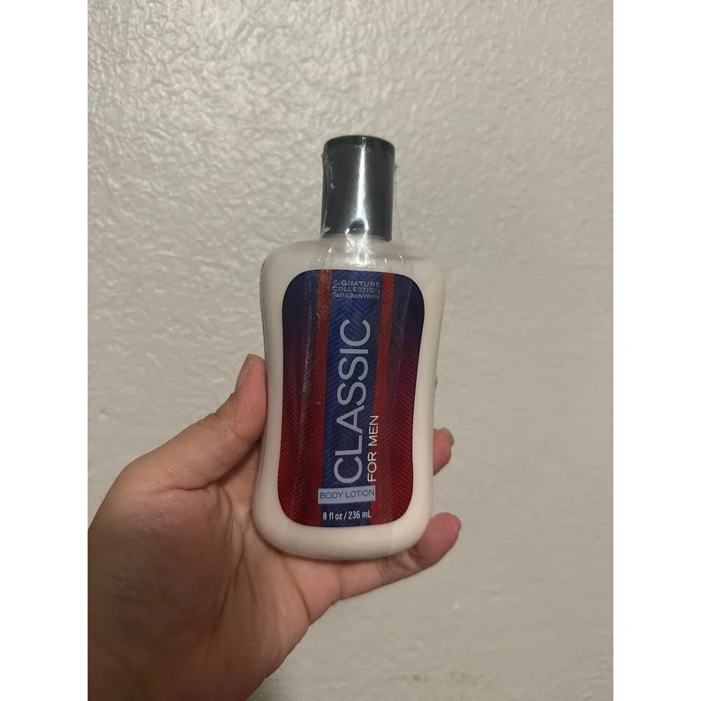 Bath & Body Works CLASSIC For Men Body Lotion 8 fl. oz. HTF Sealed - NEW Gift